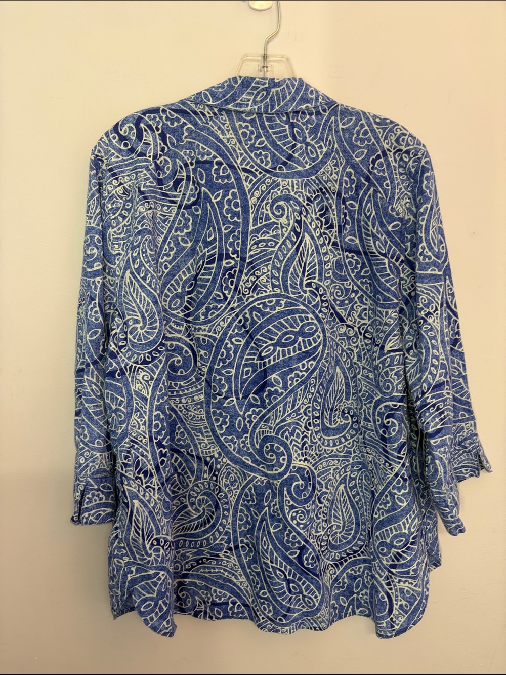 Chico's Linen Button-Down Shirt,EUC,Size XL - Picture 9 of 11